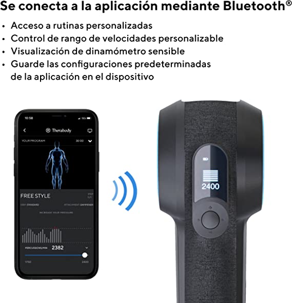 Theragun Pro conexion bluetooth